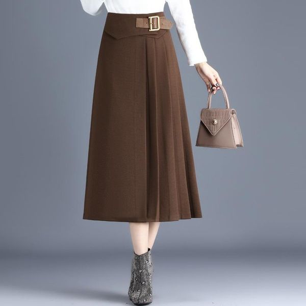 skirts solid womens 2021 spring autumn mid-calf high waist skirt korean style elegant office lady a-line pleated 21228, Black
skirts solid womens 2021 spring autumn mid-calf high waist skirt korean style elegant office lady a-line pleated 21228, Black