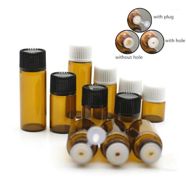 storage bottles & jars 100pcs 1ml/2ml/3ml/5ml empty dram amber glass essential oil bottle thin small perfume vials sample test
storage bottles & jars 100pcs 1ml/2ml/3ml/5ml empty dram amber glass essential oil bottle thin small perfume vials sample test