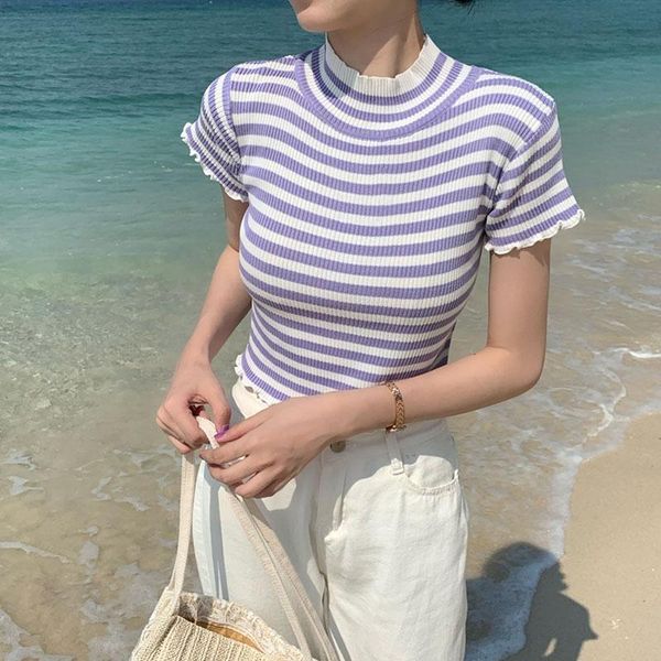 vintage ribbed t-shirt women harajuku korean t shirts summer 2021 90s aesthetic y2k e-girl tee high elasticity stripe women's, White
vintage ribbed t-shirt women harajuku korean t shirts summer 2021 90s aesthetic y2k e-girl tee high elasticity stripe women's, White