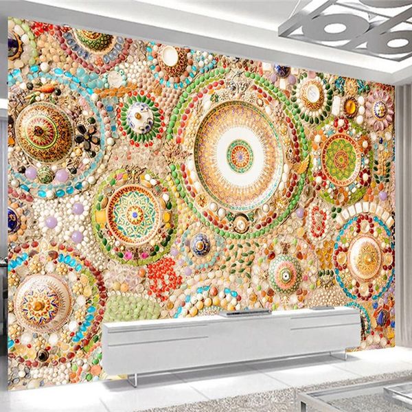 wallpapers dropship custom mural wallpaper european style retro bohemian tiles murals restaurant background wall decor papel de parede 
wallpapers dropship custom mural wallpaper european style retro bohemian tiles murals restaurant background wall decor papel de parede