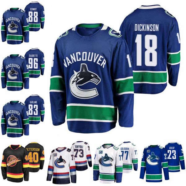 88 nate schmidt vancouve canucks 2021 blue hockey jersey elias pettersson alexander edler antoine roussel adam gaudette sheldon dries tyler, Black;red
88 nate schmidt vancouve canucks 2021 blue hockey jersey elias pettersson alexander edler antoine roussel adam gaudette sheldon dries tyler, Black;red