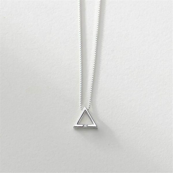 pendant necklaces 925 sterling silver triangle necklace female korean small fresh geometric jewelry gn619
pendant necklaces 925 sterling silver triangle necklace female korean small fresh geometric jewelry gn619