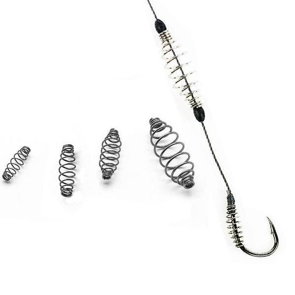 fishing hooks 100pcs spring set fishhook swivel carp single circle tackle accessories jig lure line cord tool
fishing hooks 100pcs spring set fishhook swivel carp single circle tackle accessories jig lure line cord tool
