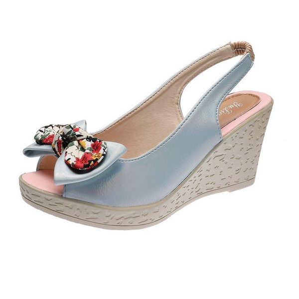 dress shoes xixiyipin fashion trend print flower bow women wedges sandals slip-on casualpeep toe platform woman brand 7cm heel, Black
dress shoes xixiyipin fashion trend print flower bow women wedges sandals slip-on casualpeep toe platform woman brand 7cm heel, Black