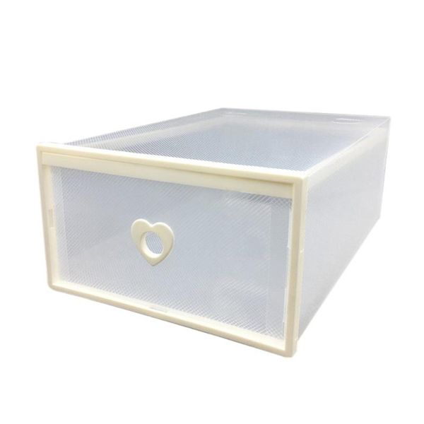 storage bags women's drawer type transparent shoe box thick plastic edging heart-shaped
storage bags women's drawer type transparent shoe box thick plastic edging heart-shaped