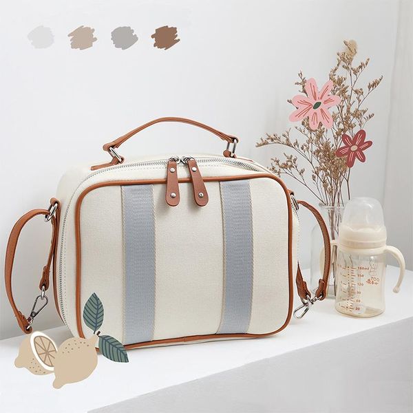 diaper bags fresh canvas mommy bag portable multi-function single shoulder for women fashion hand baby with stroller hook
diaper bags fresh canvas mommy bag portable multi-function single shoulder for women fashion hand baby with stroller hook