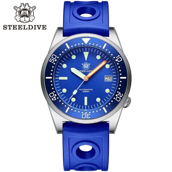 wristwatches steeldive design sd1979 diver watches super luminous ceramic bezel 200m waterproof c3 dial men's japan nh35 mechanical wat, Slivery;brown
wristwatches steeldive design sd1979 diver watches super luminous ceramic bezel 200m waterproof c3 dial men's japan nh35 mechanical wat, Slivery;brown