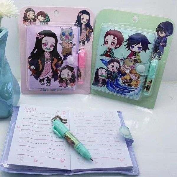notepads anime demon slayer kimetsu no yaiba kamado tanjirou nezuko notebook diary agenda notepad school kids stationery gift, Purple;pink
notepads anime demon slayer kimetsu no yaiba kamado tanjirou nezuko notebook diary agenda notepad school kids stationery gift, Purple;pink