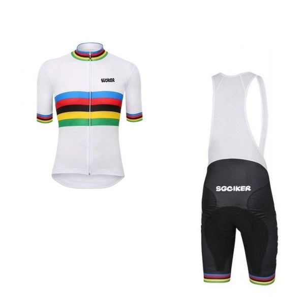 racing sets sgciker world leader rainbow honer cycling jersey set power band sleeves bike cloth mtb ropa ciclismo bicycle maillot, Black;blue
racing sets sgciker world leader rainbow honer cycling jersey set power band sleeves bike cloth mtb ropa ciclismo bicycle maillot, Black;blue