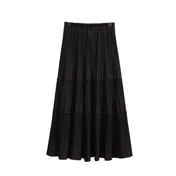 skirts tfetters black color summer korean high waist chiffon mid skirt 2021 pleated slim chic stitching a-line long
skirts tfetters black color summer korean high waist chiffon mid skirt 2021 pleated slim chic stitching a-line long