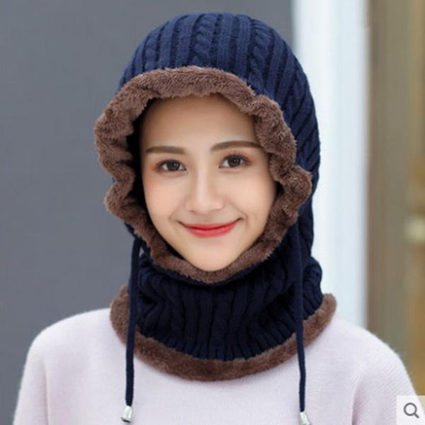 beanie/skull caps winter womens balaclava plus velvet snood children keep warm knitting tab dual-purpose one-piece cap hairy russian hat, Blue;gray
beanie/skull caps winter womens balaclava plus velvet snood children keep warm knitting tab dual-purpose one-piece cap hairy russian hat, Blue;gray