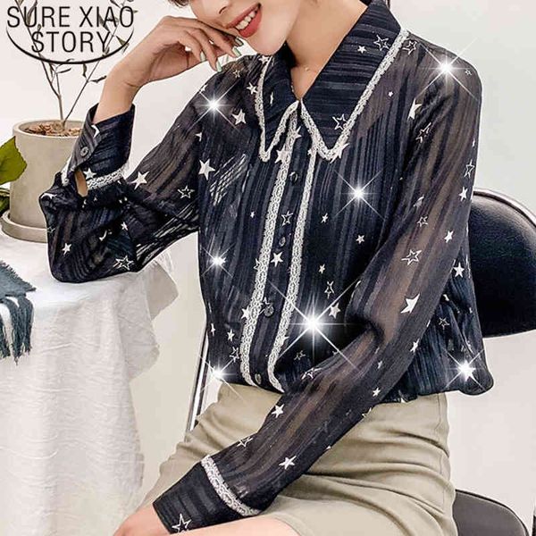 autumn fashion blouse loose long sleeve elegant clothing womens chiffon party women shirts 5331 50 210415, White
autumn fashion blouse loose long sleeve elegant clothing womens chiffon party women shirts 5331 50 210415, White