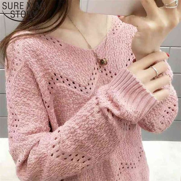 autumn long sleeve women sweater v-neck elegant sweaters fashion knit and pullovers clothing 5456 210421, White;black
autumn long sleeve women sweater v-neck elegant sweaters fashion knit and pullovers clothing 5456 210421, White;black