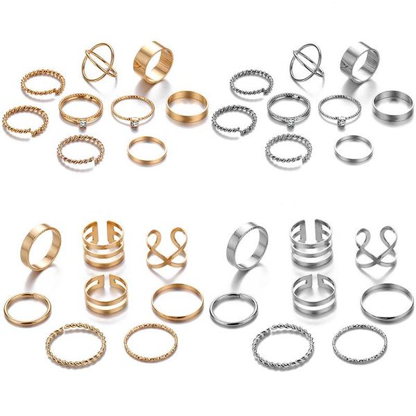 wedding rings famshin 8 pcs/set fashion design round gold color set for women handmade geometry finger ring female jewelry gifts, Slivery;golden
wedding rings famshin 8 pcs/set fashion design round gold color set for women handmade geometry finger ring female jewelry gifts, Slivery;golden
