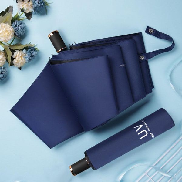 umbrellas fashion three-folding umbrella rain ladies gifts men's mini pocket parasols girls uv protection waterproof portable travel um
umbrellas fashion three-folding umbrella rain ladies gifts men's mini pocket parasols girls uv protection waterproof portable travel um