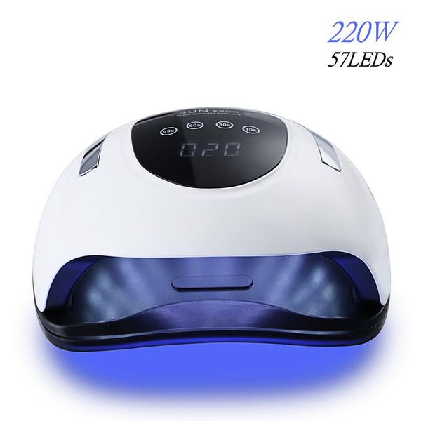 nail dryers 2021 220w sun x9 max uv led lamp for manicure lamps dryer curing gel polish tools with sensor lcd display
nail dryers 2021 220w sun x9 max uv led lamp for manicure lamps dryer curing gel polish tools with sensor lcd display