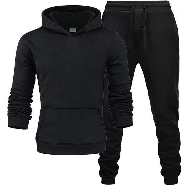 men's hoodies & sweatshirts brand clothing pullovers cotton men tracksuits hoodie two pieces + pants sports shirts fall winter track su, Black
men's hoodies & sweatshirts brand clothing pullovers cotton men tracksuits hoodie two pieces + pants sports shirts fall winter track su, Black