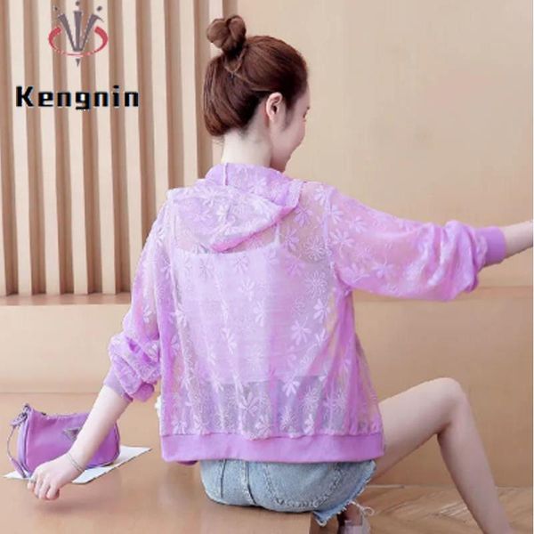 women's jackets 2021 summer korean chic long sleeve bomber jacket lace hooded suncreen outerwears harajuku goth coats s755, Black;brown
women's jackets 2021 summer korean chic long sleeve bomber jacket lace hooded suncreen outerwears harajuku goth coats s755, Black;brown