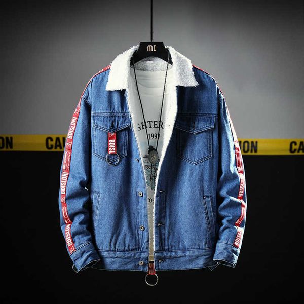 men's jackets fashion winter men ly designer faux wool thick coats warm denim jacket veet hip hop 52qw mmtu, Black;brown
men's jackets fashion winter men ly designer faux wool thick coats warm denim jacket veet hip hop 52qw mmtu, Black;brown