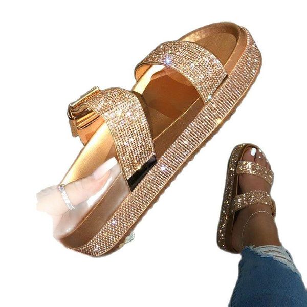 sandals summer women's shoes gladiator women 2021 platform fashion buckle ladies slippers thick sole femmes sandales, Black
sandals summer women's shoes gladiator women 2021 platform fashion buckle ladies slippers thick sole femmes sandales, Black