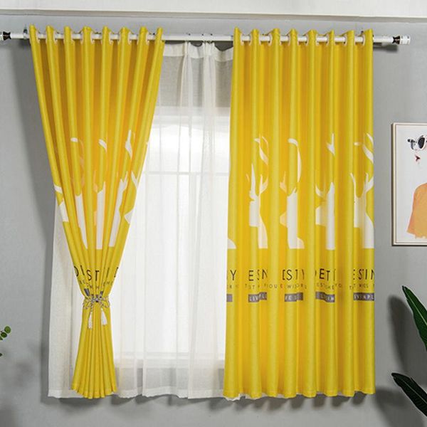 blackout short curtains 1 pc starry elk pattern for living room bedroom kitchen window treatments home decoration 2jl837 curtain & drapes
blackout short curtains 1 pc starry elk pattern for living room bedroom kitchen window treatments home decoration 2jl837 curtain & drapes