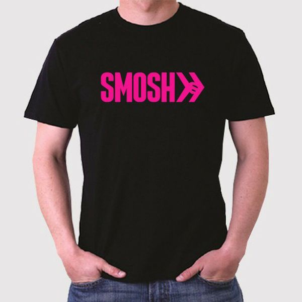 New SMOSH Famous Vlogger Logo Men's Black T-Shirt Size S to 3XL, White;black
New SMOSH Famous Vlogger Logo Men's Black T-Shirt Size S to 3XL, White;black