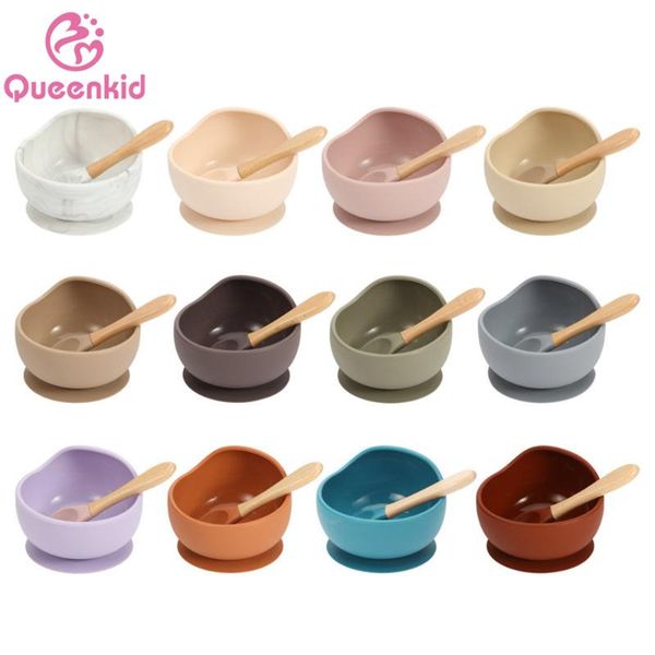 1set silicone baby feeding bowl tableware waterproof spoon non-slip crockery bpa dishes for plate cups, & utensils
1set silicone baby feeding bowl tableware waterproof spoon non-slip crockery bpa dishes for plate cups, & utensils