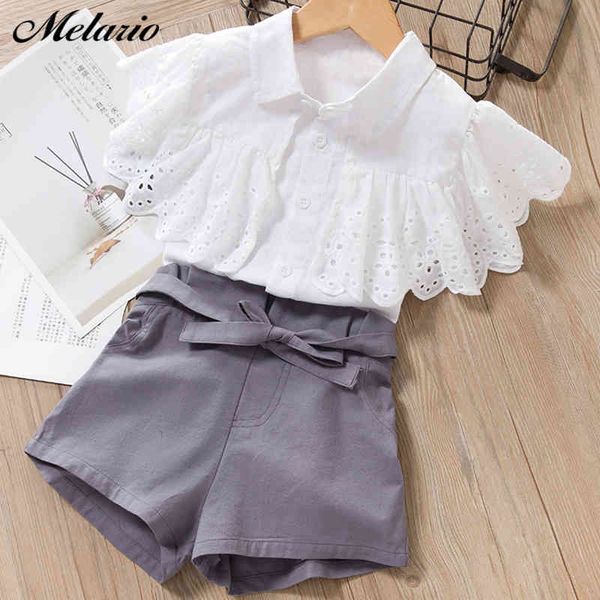 melario baby girl clothes summer new girls' clothing sets 2pcs kids baby clothes toddler bowknot t-shirt pants girls outfits 210412, White
melario baby girl clothes summer new girls' clothing sets 2pcs kids baby clothes toddler bowknot t-shirt pants girls outfits 210412, White