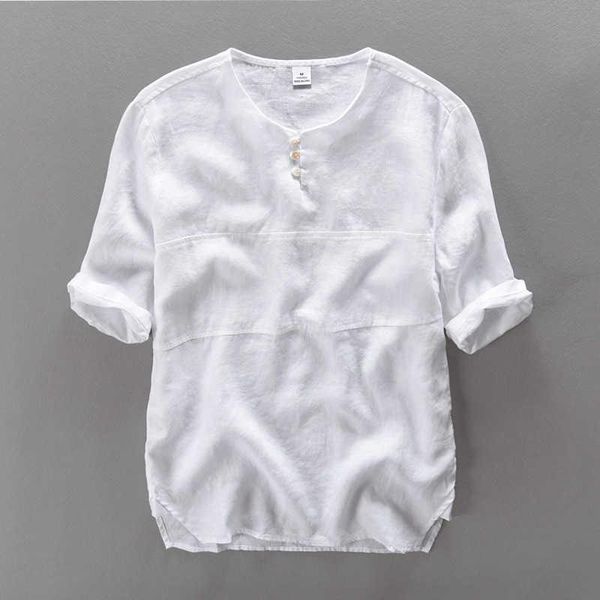 men's casual shirts short sleeve summer 100% linen shirt solid loose male dress chinese style, White;black
men's casual shirts short sleeve summer 100% linen shirt solid loose male dress chinese style, White;black