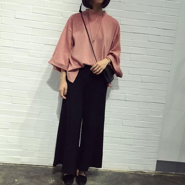 women's t-shirt 2021 summer pure color seven-sleeve size loose korean version plus women, White
women's t-shirt 2021 summer pure color seven-sleeve size loose korean version plus women, White