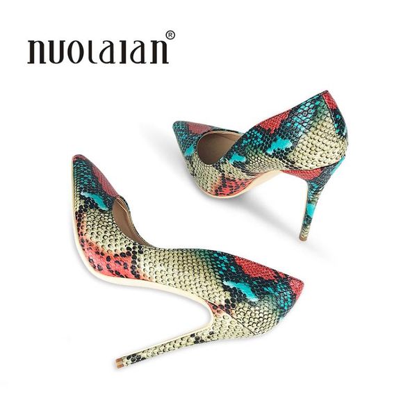 dress shoes women pumps snake printing high heels 2021 fashion party wedding 12cm/10cm/8cm, Black
dress shoes women pumps snake printing high heels 2021 fashion party wedding 12cm/10cm/8cm, Black