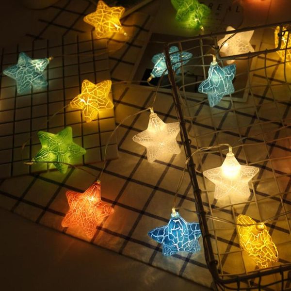 party decoration led lamp string crack color star ball lantern full flashing light shooting props
party decoration led lamp string crack color star ball lantern full flashing light shooting props
