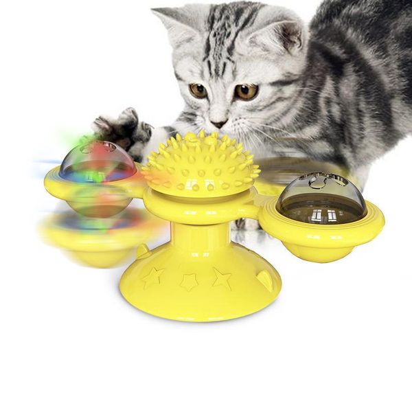 cat toys creative pet for cats interactive puzzle training turntable windmill ball whirling kitten play game supplies
cat toys creative pet for cats interactive puzzle training turntable windmill ball whirling kitten play game supplies