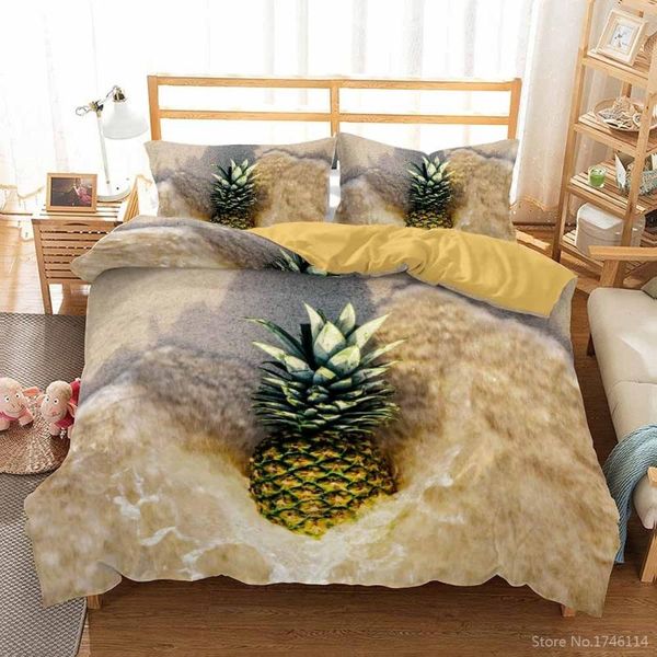 bedding sets pineapple fresh fruit 3d print duvet cover set king size quilt with pillowcase bedclothes for kids adult
bedding sets pineapple fresh fruit 3d print duvet cover set king size quilt with pillowcase bedclothes for kids adult