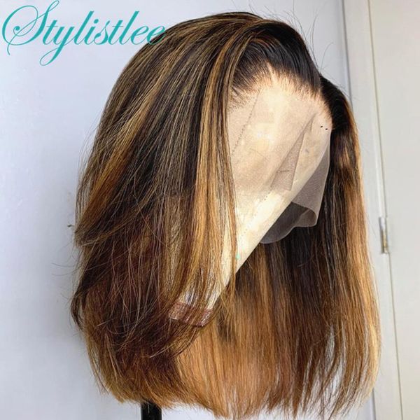 straight bob wig 13x4 lace frontal wigs human hair pre plucked highlight ombre color short femme front women, Black;brown
straight bob wig 13x4 lace frontal wigs human hair pre plucked highlight ombre color short femme front women, Black;brown