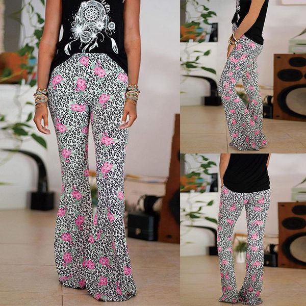 women's pants & capris leopard print trousers high waist slim flared casual loose women streetwear summer, Black;white
women's pants & capris leopard print trousers high waist slim flared casual loose women streetwear summer, Black;white