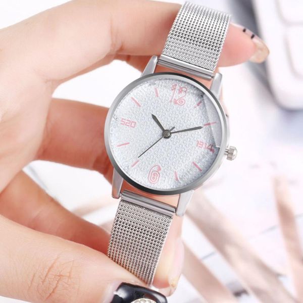 wristwatches woman's watch analog quartz sport mesh strap band casual ladies watches couple love sign dress #w, Slivery;brown
wristwatches woman's watch analog quartz sport mesh strap band casual ladies watches couple love sign dress #w, Slivery;brown