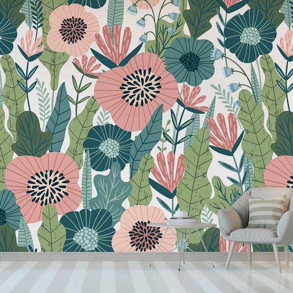wallpapers custom tropical plants art wallpaper modern 3d hand-painted leaves flowers bedroom background wall murals home decor supplies
wallpapers custom tropical plants art wallpaper modern 3d hand-painted leaves flowers bedroom background wall murals home decor supplies