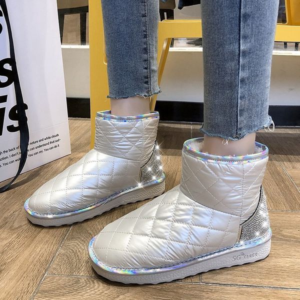 boots women's luxury snowboots, silver and crystal, winter , low shoes of cotton, with rhinestones, waterproof, ankle 4ob6, Black
boots women's luxury snowboots, silver and crystal, winter , low shoes of cotton, with rhinestones, waterproof, ankle 4ob6, Black