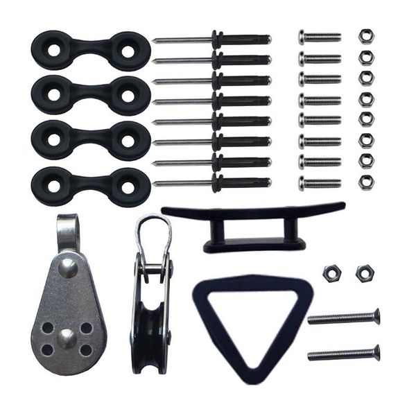 kayaking accessories yacht anchor rope tether winding pulley block rivet set rafts/inflatable boats
kayaking accessories yacht anchor rope tether winding pulley block rivet set rafts/inflatable boats