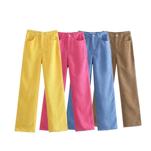 women's pants & capris za women autumn candy color full length loose pocket high waist wide leg corduroy trousers plus size colorful pa, Black;white
women's pants & capris za women autumn candy color full length loose pocket high waist wide leg corduroy trousers plus size colorful pa, Black;white