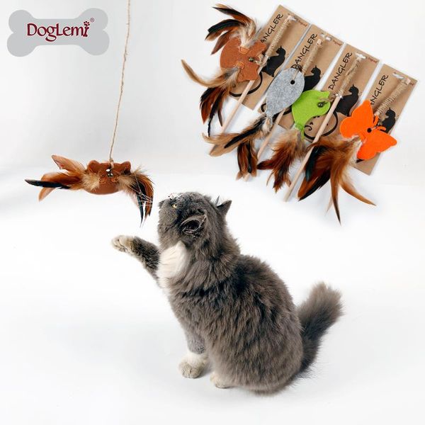 cat toys pet cats kitten bird feather stick toy rod with wand scratch fishing for interactive jouets pour chat
cat toys pet cats kitten bird feather stick toy rod with wand scratch fishing for interactive jouets pour chat