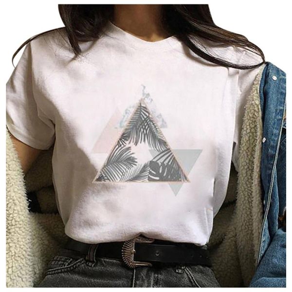 t-shirts women 2021 o-neck loose geometric print harajuku fashion simplicity for summer verano manga corta women's t-shirt, White
t-shirts women 2021 o-neck loose geometric print harajuku fashion simplicity for summer verano manga corta women's t-shirt, White