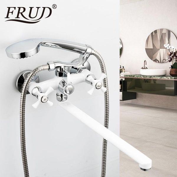 frud shower faucet white long nose bath bathroom waterfall mixer taps chrome water sink sets
frud shower faucet white long nose bath bathroom waterfall mixer taps chrome water sink sets