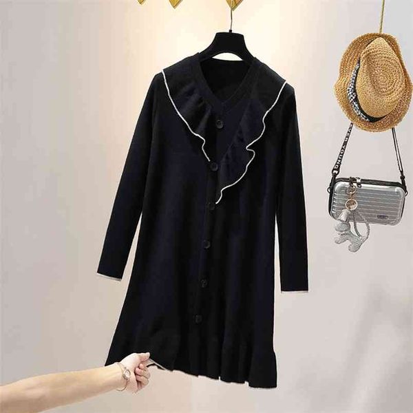 plus size women's autumn winter wear fat sister loose button belly fishtail sweater dress uk594 210506, Black;gray
plus size women's autumn winter wear fat sister loose button belly fishtail sweater dress uk594 210506, Black;gray