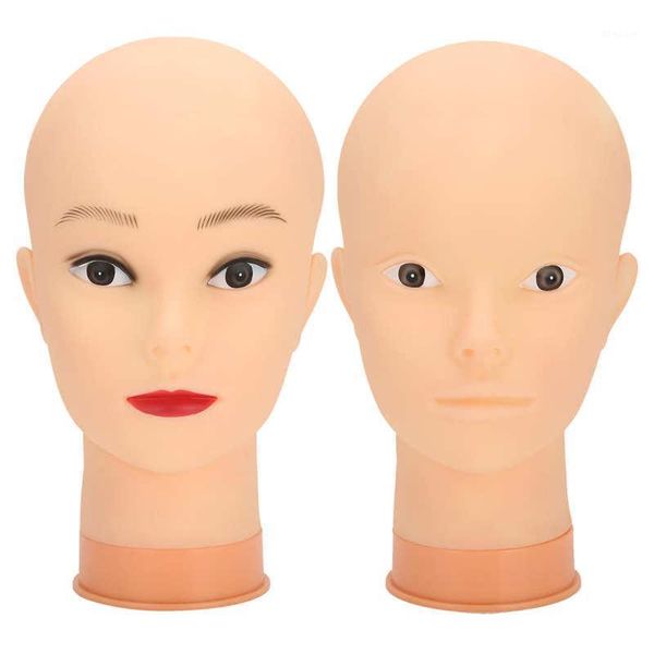 bald manikin head makeup training model doll pvc female mannequin for wig displaying glasses hair bun maker1, Brown
bald manikin head makeup training model doll pvc female mannequin for wig displaying glasses hair bun maker1, Brown