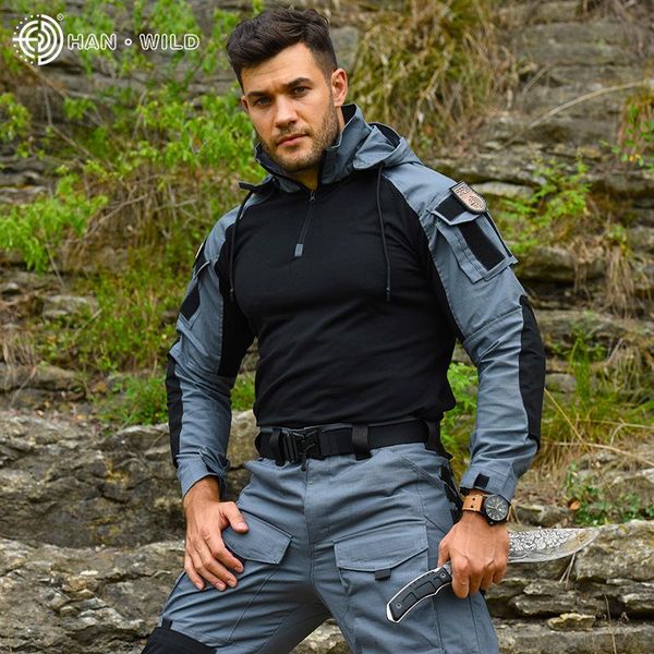 men's tracksuits long sleeve outdoor riding camouflage suit field combat training, Gray
men's tracksuits long sleeve outdoor riding camouflage suit field combat training, Gray