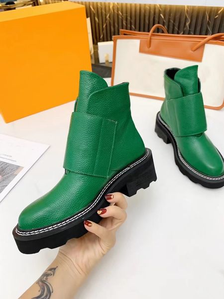 leather thick bottom women's velcro real boots belt buckle ankle boo ts factory direct sales women thi ck heel round head size 35-42, Black
leather thick bottom women's velcro real boots belt buckle ankle boo ts factory direct sales women thi ck heel round head size 35-42, Black
