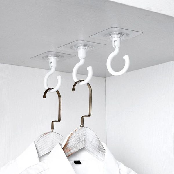 hooks & rails 1pc rotatable hangers self adhesive wall storage holders in bathroom kitchen stick on door for keys towels
hooks & rails 1pc rotatable hangers self adhesive wall storage holders in bathroom kitchen stick on door for keys towels