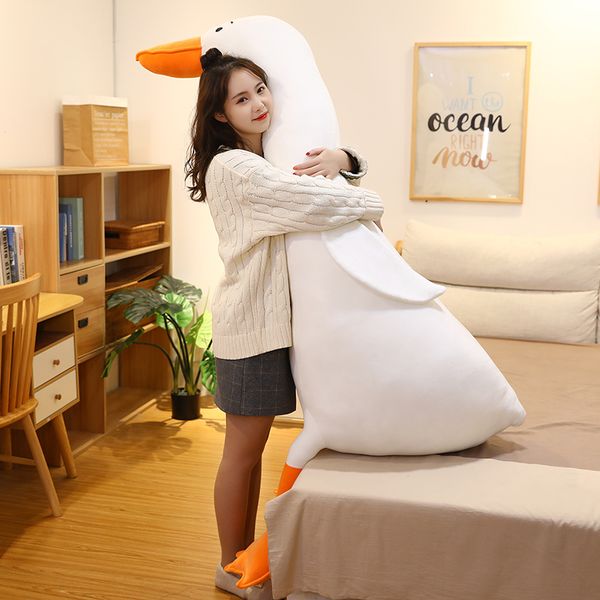 120cm kawaii big white goose plush toys stuffed animals soft plushie cute sleeping pillow cushion gifts for girls kids decor
120cm kawaii big white goose plush toys stuffed animals soft plushie cute sleeping pillow cushion gifts for girls kids decor